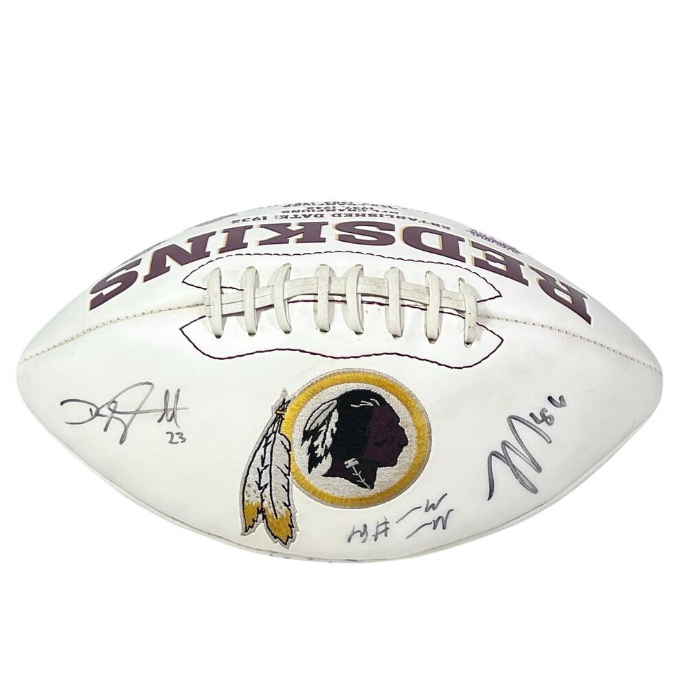 Washington Redskins Team-Signed 8 Autographed Football